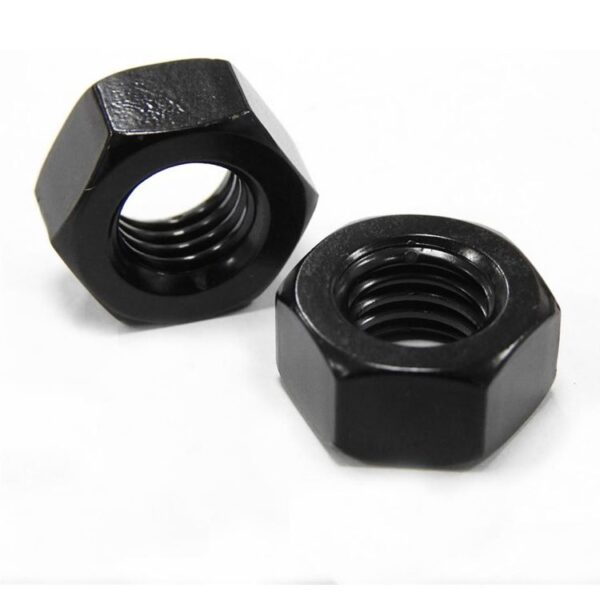 Hex Nut BLK, Gr.2.0 UNC DIN934